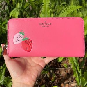 4xHP💝Kate Spade Picnic in the Park Continental wallet